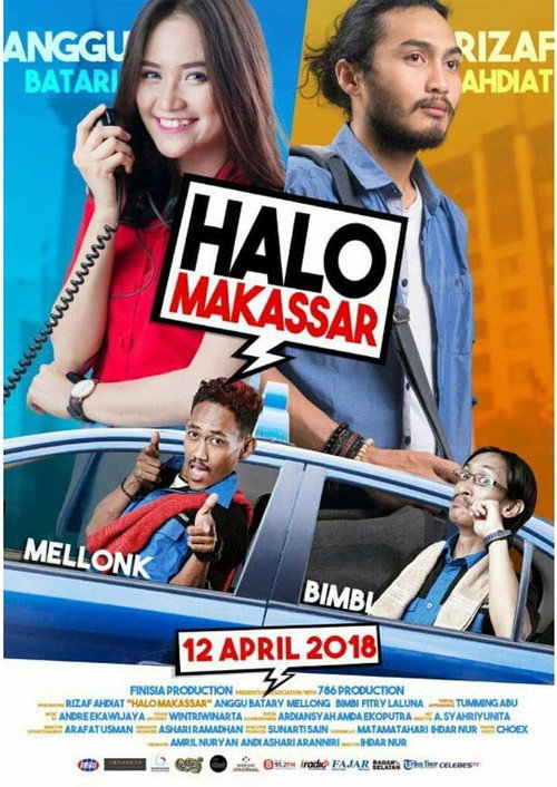 Movie poster for Halo Makassar (2018)