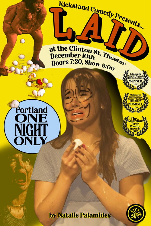 Movie poster for Natalie Palamides: Laid (2022)