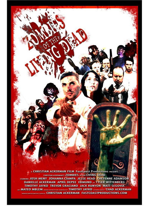 Movie poster for Zombies of the Living Dead (2015)
