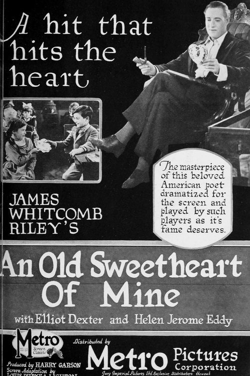Movie poster for An Old Sweetheart of Mine (1923)