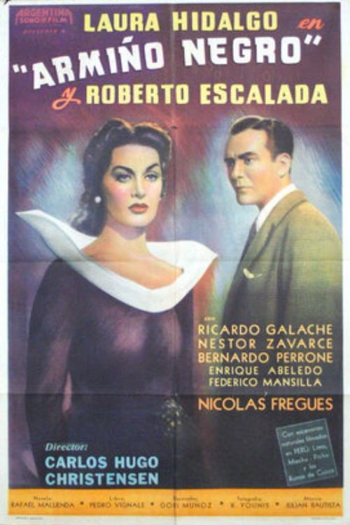 Movie poster for Black Ermine (1953)