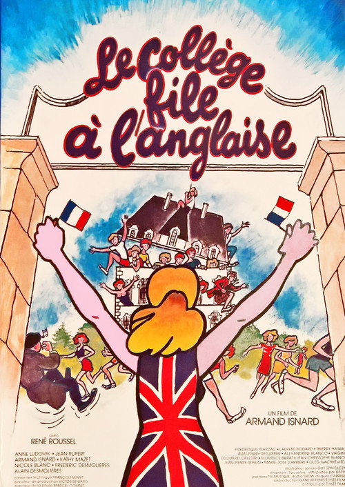 Movie poster for Le collège file à l'anglaise (1986)