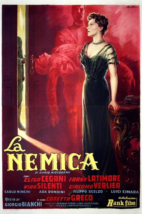 Movie poster for La nemica (1952)