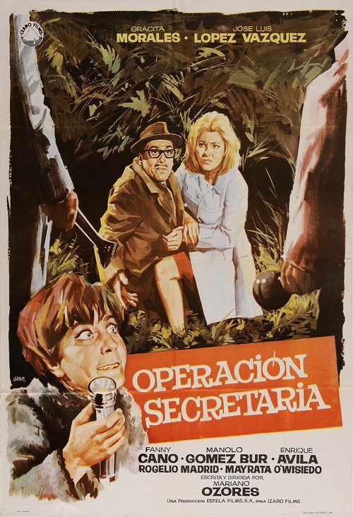 Movie poster for Operación Secretaria (1966)