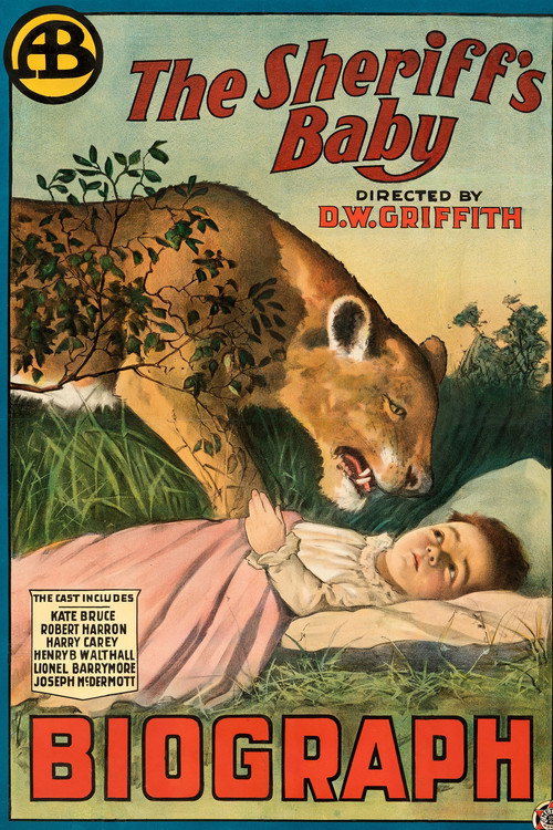 Movie poster for The Sheriff's Baby (1913)