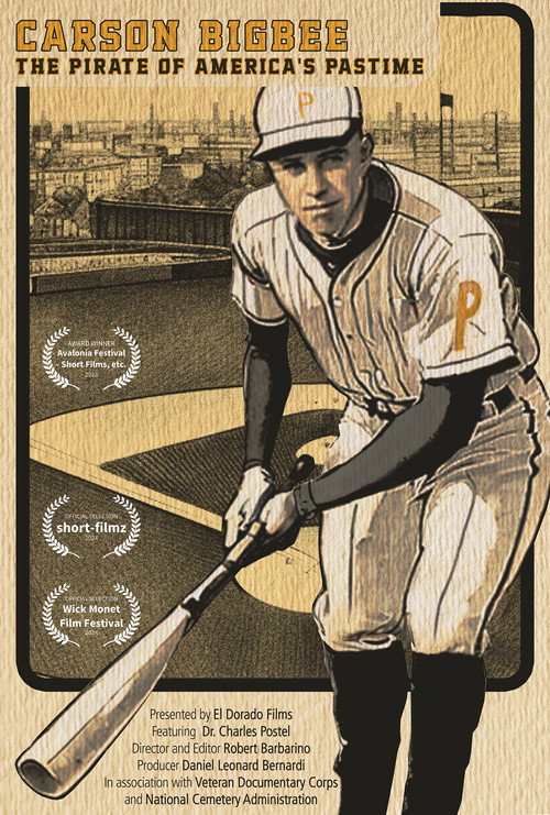 Movie poster for Carson Bigbee: The Pirate of America's Pastime (2023)
