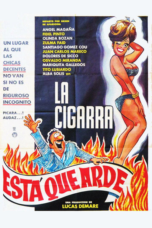 Movie poster for La cigarra está que arde (1967)