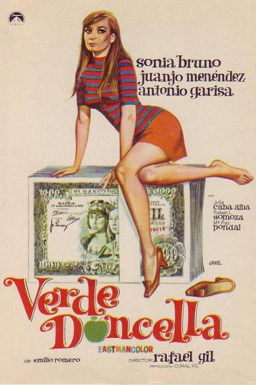 Movie poster for Verde doncella (1968)
