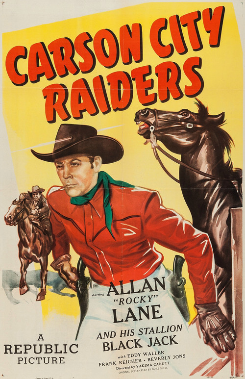 Movie poster for Carson City Raiders (1948)