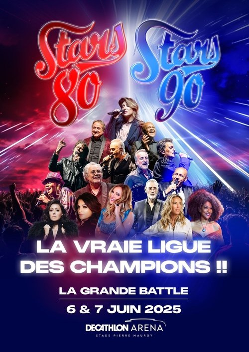 Movie poster for Stars 80 vs Stars 90, la grande battle (2025)