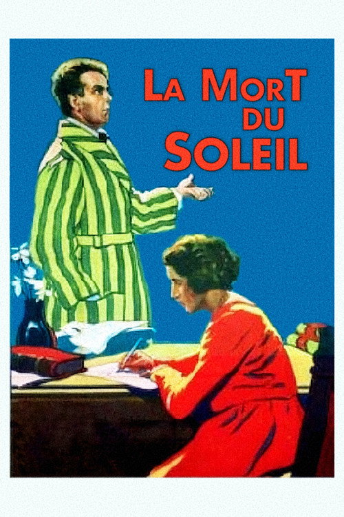 Movie poster for The Death of the Sun (1922)