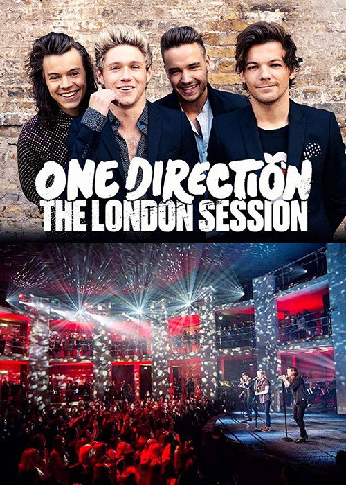 Movie poster for One Direction the London Session (2015)