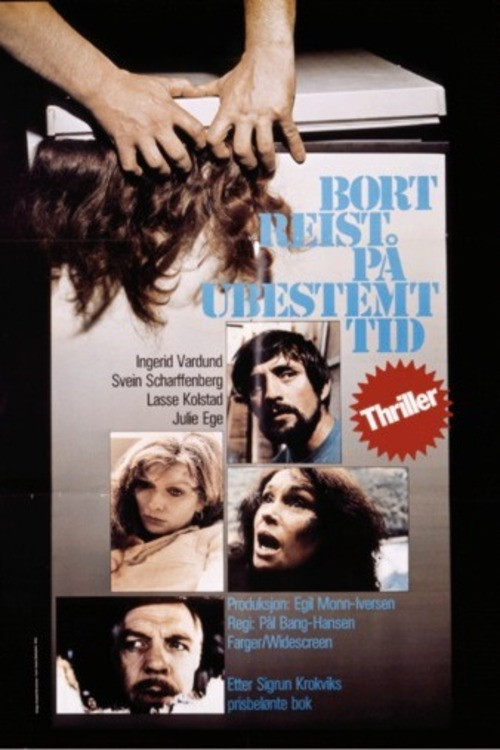 Movie poster for Bortreist på ubestemt tid (1974)