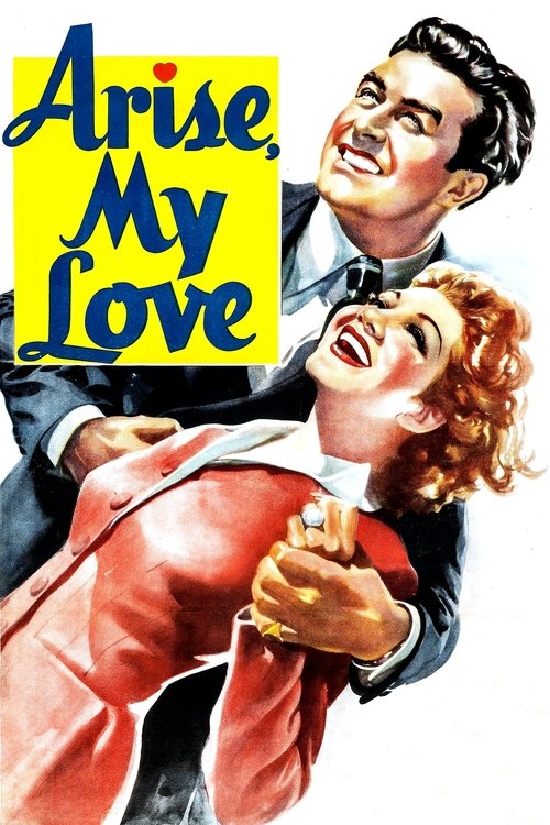 Movie poster for Arise, My Love (1940)