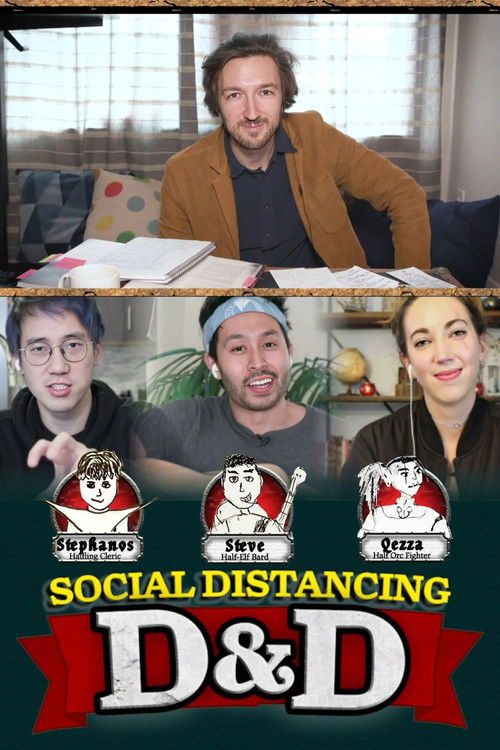 Social Distancing & D&D poster