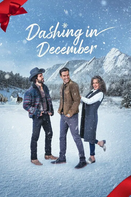 Movie poster for Dashing in December (2020)