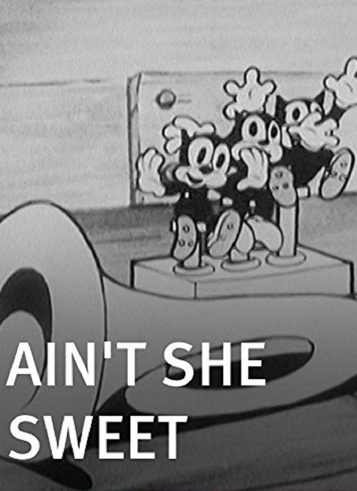 Movie poster for Ain't She Sweet (1933)