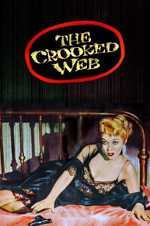 Movie poster for The Crooked Web (1955)