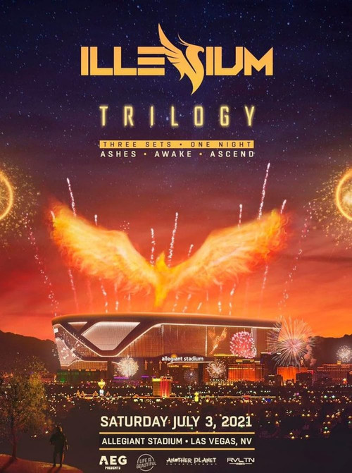Movie poster for ILLENIUM Trilogy: Las Vegas (2021)