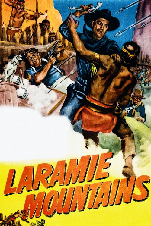 Movie poster for Laramie Mountains (1952)