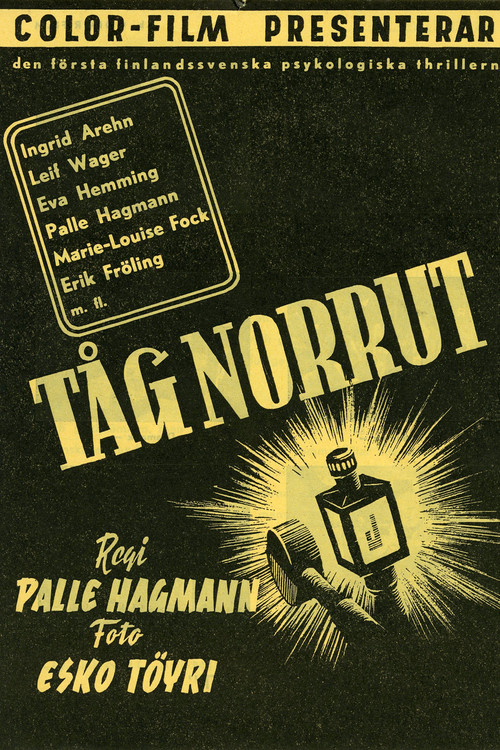 Tåg norrut poster