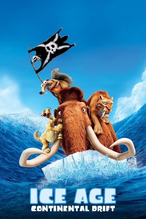 Movie poster for Ice Age: Continental Drift (2012)