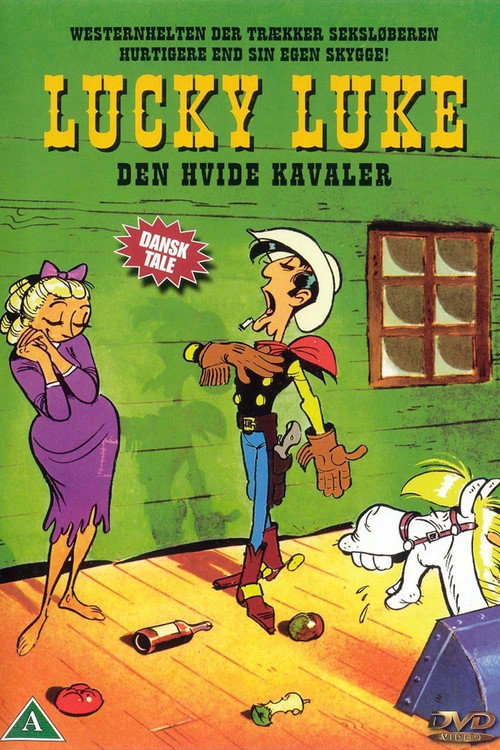 Movie poster for Lucky Luke 9 - Den Hvide Kavaler (2006)