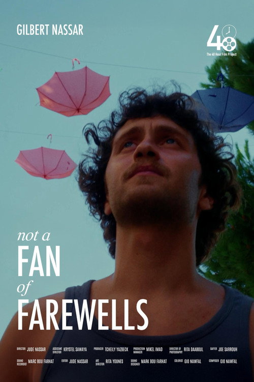 Movie poster for Not a Fan of Farewells (2025)