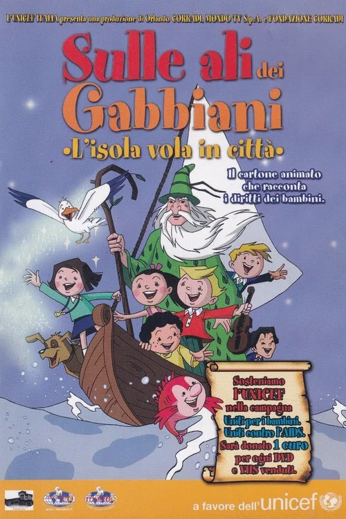Movie poster for Sulle ali dei gabbiani - L'isola vola in città (2006)