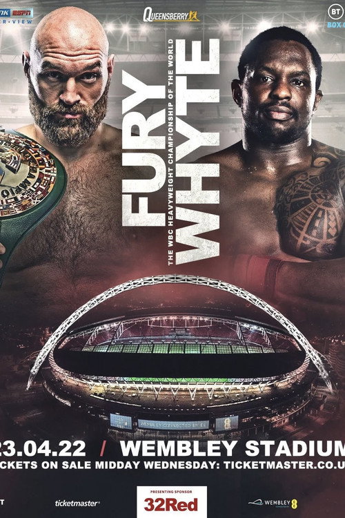 Movie poster for Tyson Fury vs. Dillian Whyte (2022)