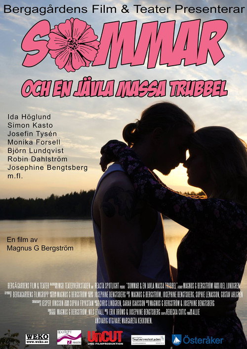 Movie poster for Trouble in Summer Paradise (2016)