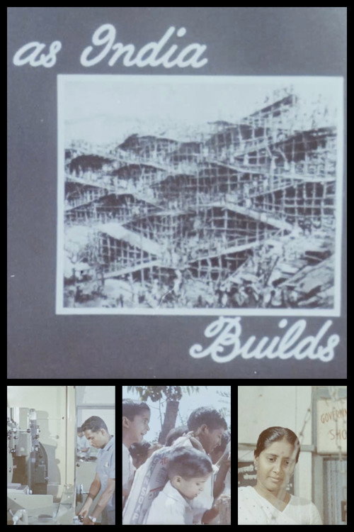 Movie poster for As India Builds (1966)