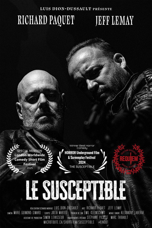 Movie poster for The susceptible (2024)