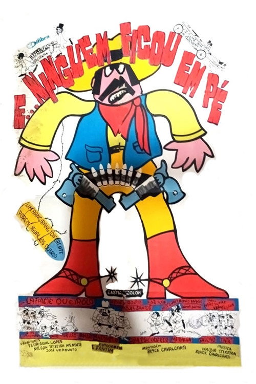 Movie poster for E Ninguém Ficou em Pé (1974)