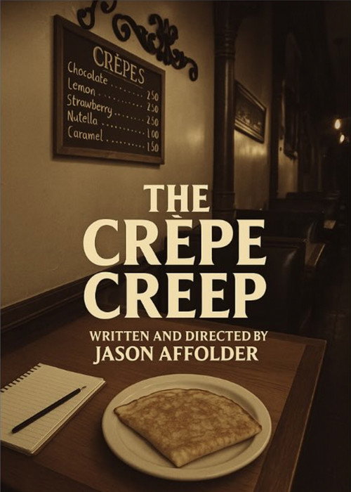 Movie poster for The Crepe Creep (2025)