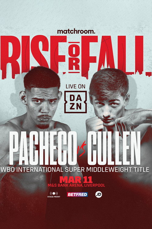 Movie poster for Diego Pacheco vs. Jack Cullen (2023)