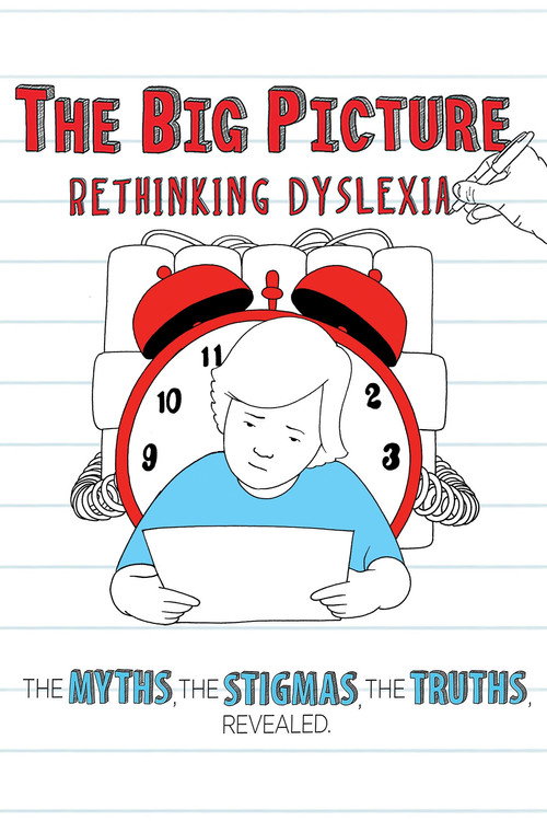 Movie poster for The Big Picture: Rethinking Dyslexia (2012)