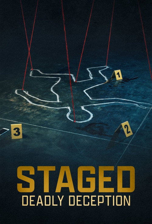 Series poster for Staged: Deadly Deception (2026)