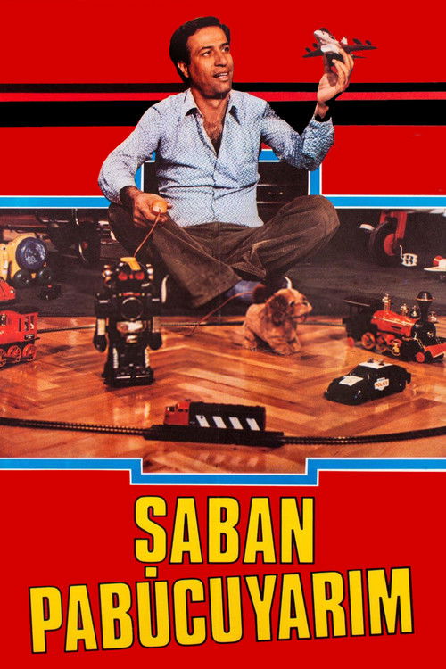 Movie poster for Şaban Pabucu Yarım (1985)