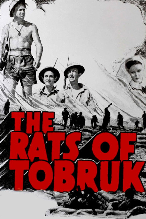 Movie poster for The Rats of Tobruk (1944)