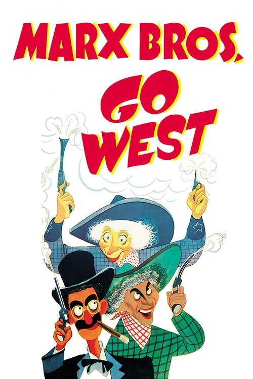 Movie poster for Go West (1940)