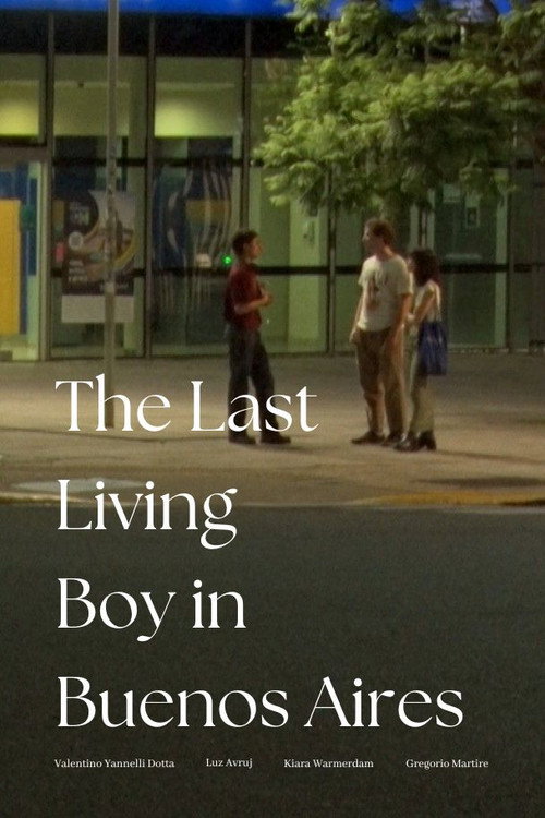 Movie poster for The Last Living Boy in Buenos Aires (2025)