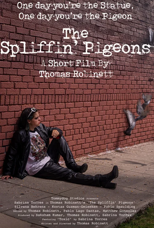 Movie poster for The Spliffin' Pigeons