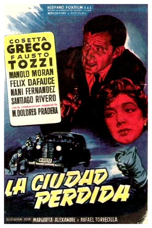 Movie poster for La ciudad perdida (1955)