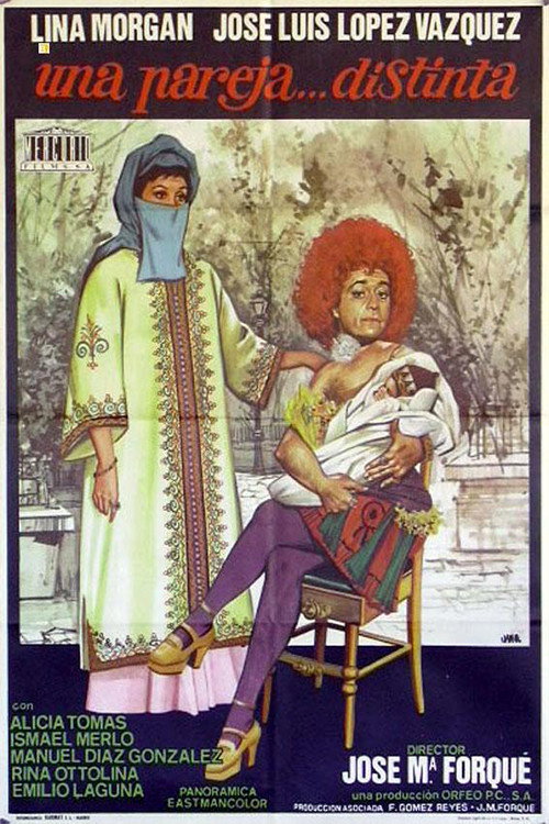 Movie poster for Una pareja... distinta (1974)