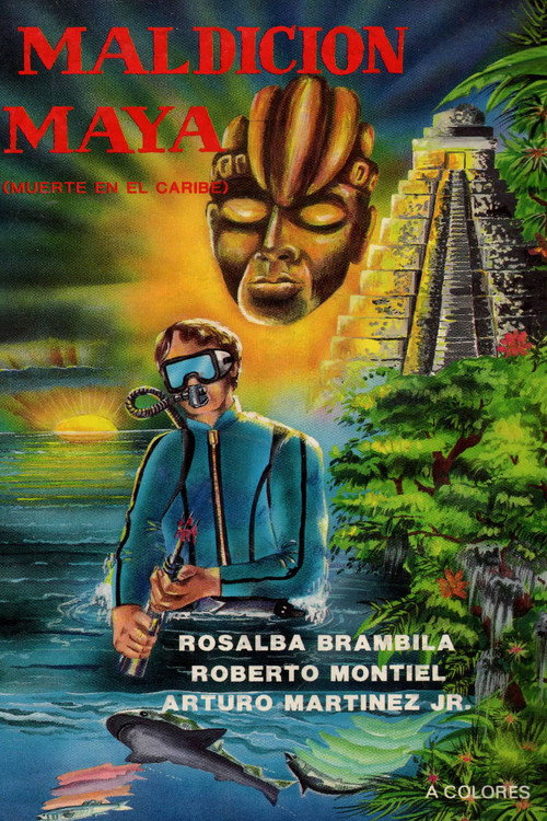 Movie poster for Maldicion Maya (1987)