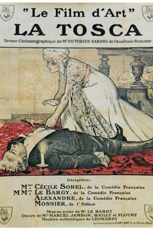 Movie poster for La Tosca (1909)