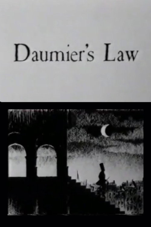 Movie poster for Daumier's Law (1992)