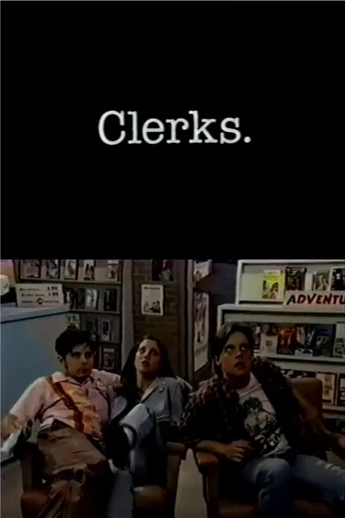 Movie poster for Clerks. (1995)