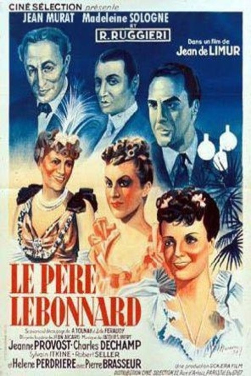 Movie poster for Le père Lebonnard (1939)